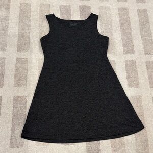 Patagonia Charcoal Gray Dress with Criss-Cross Back – Size Large